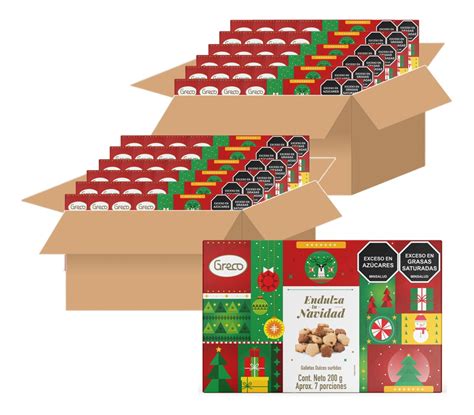 Galletas Navide As Greco Endulza Tu Navidad G Caja X U Luegopago