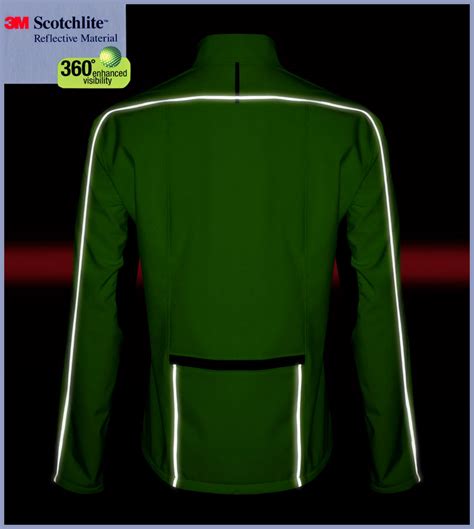 Men's USA Softshell Cycling Jacket - Quality Cold Weather Biking Coat