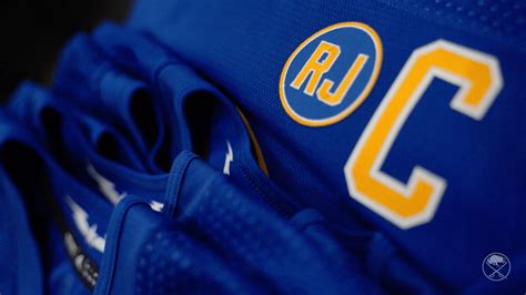 Sabres to wear commemorative "RJ" jersey patch throughout 2023-24 ...