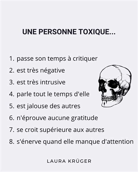 Personnalité toxique Faits de psychologie Personnes toxiques Poeme