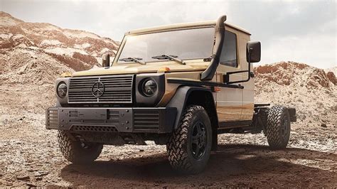 Mercedes Benz Reveals Mil Spec G Wagen With Ultra Rugged Upgrades