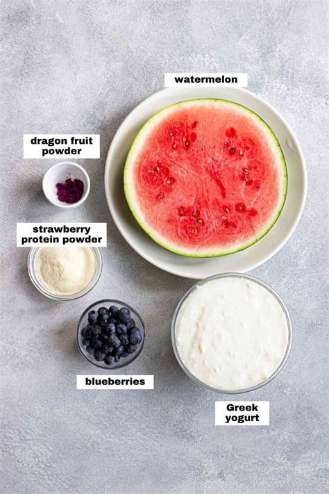 Healthy And Refreshing Watermelon Frozen Yogurt