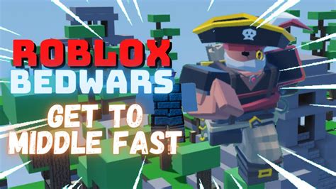 How To Get To The Middle Fast On The Aztec Map 16vs16 Roblox Bedwars Youtube