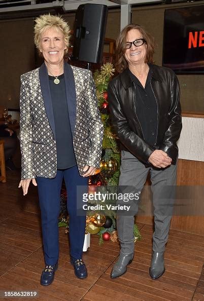 Diana Nyad and Bonnie Stoll at Netflix's HOLIGAYS Party held on... News Photo - Getty Images