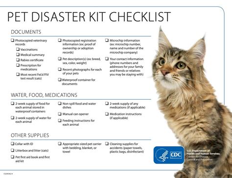 Pet Disaster Checklist for Dogs and Cats - LOST DOGS GEORGIA