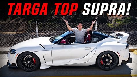 One Of A Kind Targa Top Supra Mk Youtube