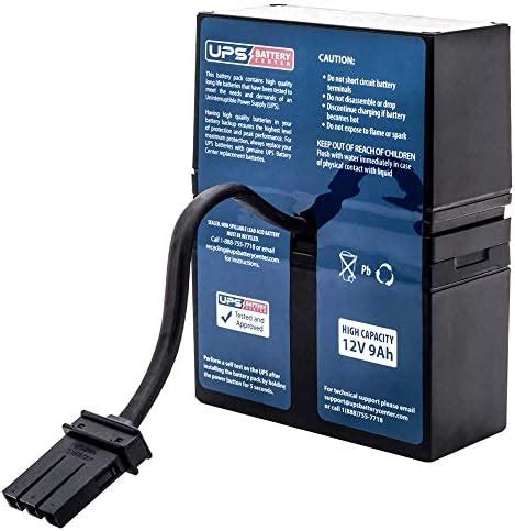 Amazon Rbc Compatible Replacement Battery Pack For Apc Bx By