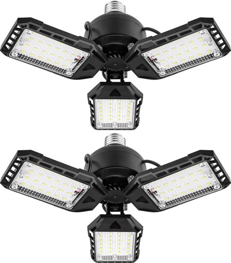 Grip Lumens Led Screw In Garage Light Degree Adjustable