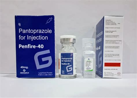 Mg Penfire Pantoprazole Injection At Rs Piece Industrial Area