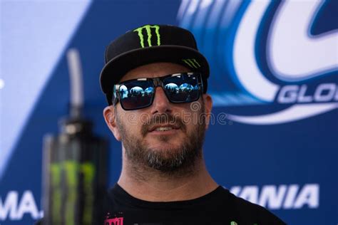 Ken Block American Professional Rally Driver During The Red Bull GRC