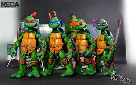 Tmnt Tortugas Ninja Neca 4 Pcs 15 Cm Vb Toys Mercado Libre