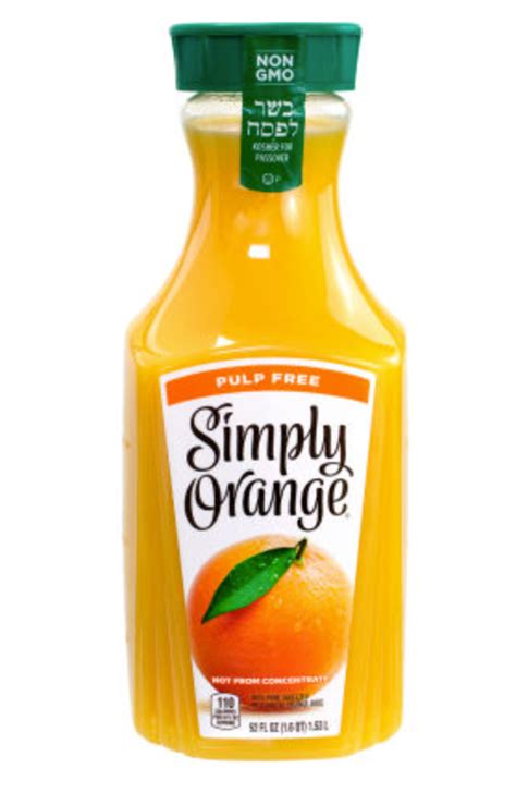 Simply Orange Juice Bottle