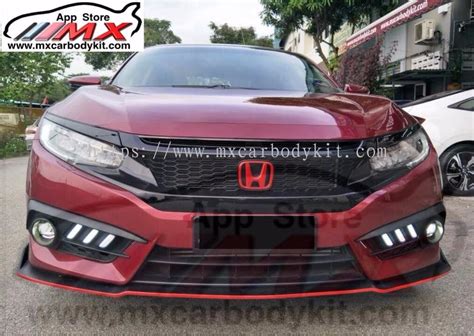 Johor Johor Bahru Jb Masai Honda Civic Fc Front V Lip Diffuser