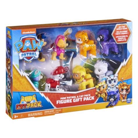 Paw Patrol Cat Pack Figure Gift Pack Food Less