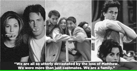 Utterly Devastated Matthew Perry S Friends Co Stars Release An Emotional Joint Statement