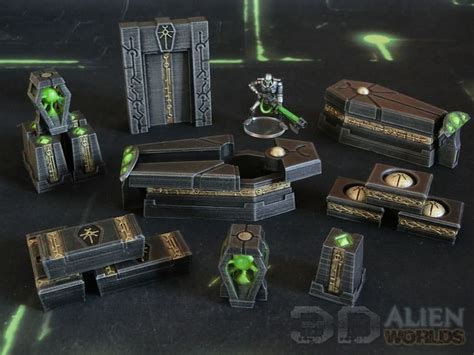 Necron Kill Team Scatter Terrain Etsy