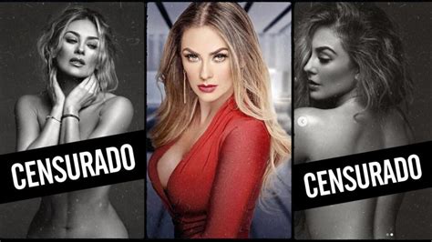 Aracely Ar Mbula Desata Pol Mica Y Suspiros Con Fotograf As Sin Ropa