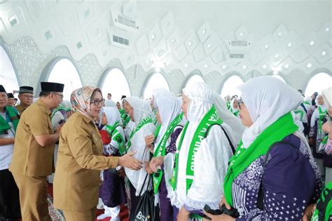 Pelepasan Sebanyak Jemaah Haji Asal Kota Pangkalpinang Di Masjid