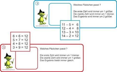 Mathemonsterchen Addition Und Subtraktion Addition Und Subtraktion