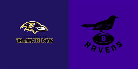 Baltimore Ravens Logo Redesign Behance