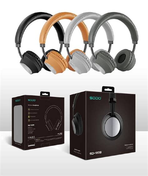 Casque St R O Sans Fil Sodo Avec Bluetooth Et Microphone Media