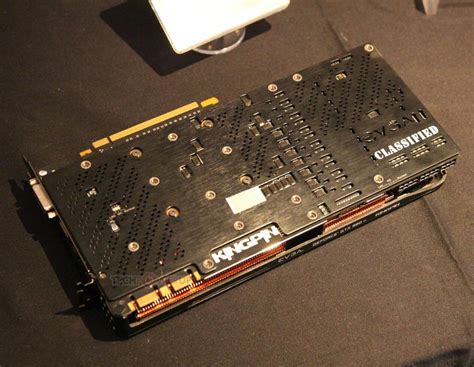 EVGA Unveils The New GTX 980 Ti Classified Kingpin Computex