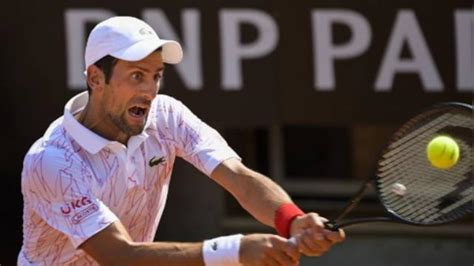 Italian Open 2020 Novak Djokovic Eases Past Italian Salvatore Caruso