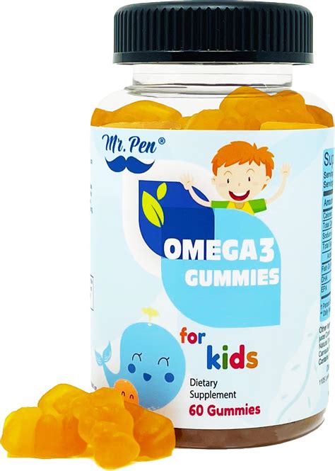 Amazon LIL CRITTERS Omega 3 EPA DHA ALA 220 Gummies Health