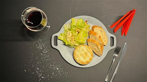 Gebratener Camembert Mit Melonen Salat YouTube