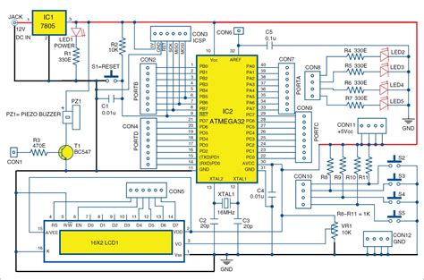 Arduino Board Schematic Atmega32 Arduino Diagram Circuit Boa