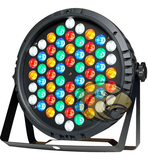 Kit Canhao Refletor Par Led Leds W Rgbwa Dmx Jogo Luz