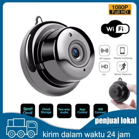 Jual Ip Camera A Mini Spy Wifi Hd P Smart Cctv Wireless Shopee