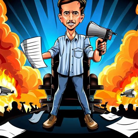 Create Political Cartoon Or Illustration By Crozeas Fiverr