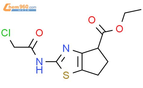 1219827 54 9 Ethyl 2 Chloroacetyl Amino 5 6 Dihydro 4H Cyclopenta D