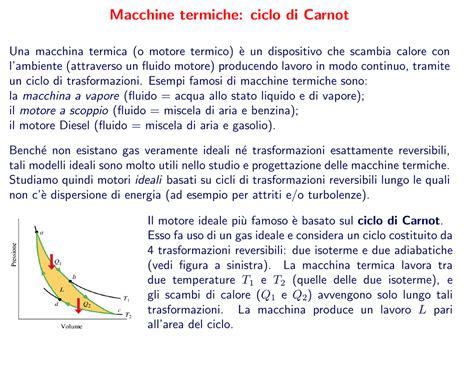 Macchine Termiche Ciclo Di Carnot