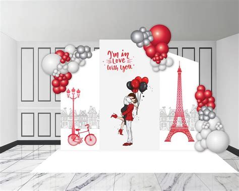 День святого Валентина | Paris party, Valentine, Booth design