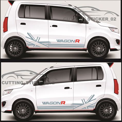 Sticker Mobil Karimun Wagon R Stiker Body Mobil Karimun Stiker Mobil