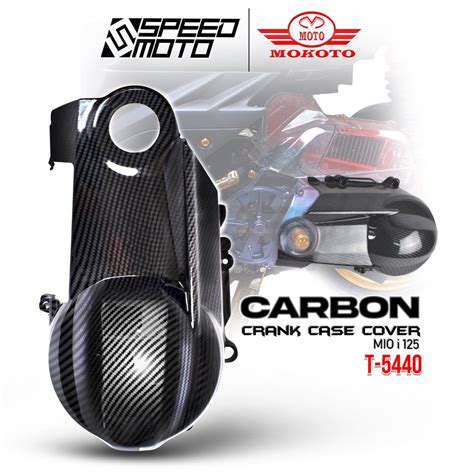 MIO I125 CRANK CASE COVER HYDRO DIP CARBON FOR YAMAHA M3 SPEEDMOTO 5440