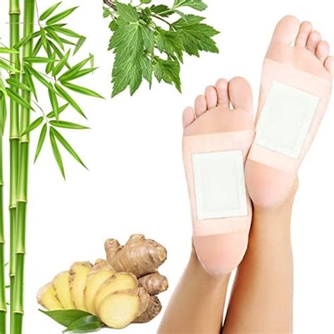 Amazon GreenHB Lymphatic Drainage Ginger Foot Pads 50 Pads