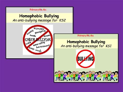 Homophobic Bullying Powerpoint And Resources For Ks1 And Ks2 Pshce