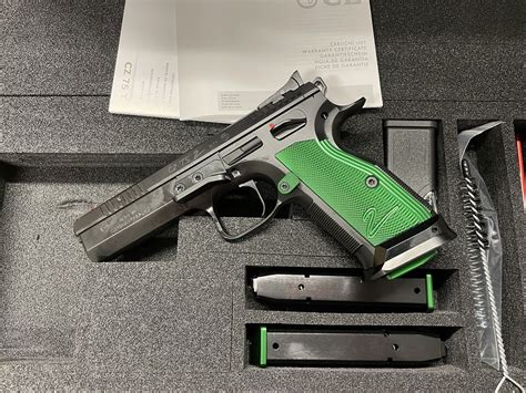 CZ Tactical Sports Racing Green 9mm Luger EGun