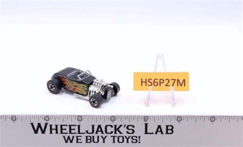 Street Rodder Black Redline Hot Wheels Mattel Vintage Rl Wheeljack S Lab