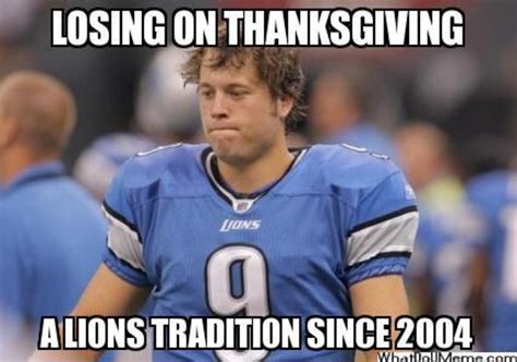 10 Funny Thanksgiving Day Football Memes - Athlon Sports