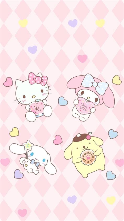 Hello Kitty Pompompurin Wallpapers - Wallpaper Cave