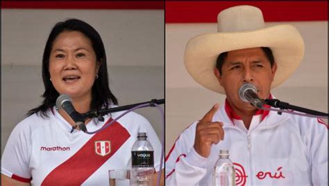 Keiko Fujimori Y Pedro Castillo Jne Recibir Hasta El De Mayo