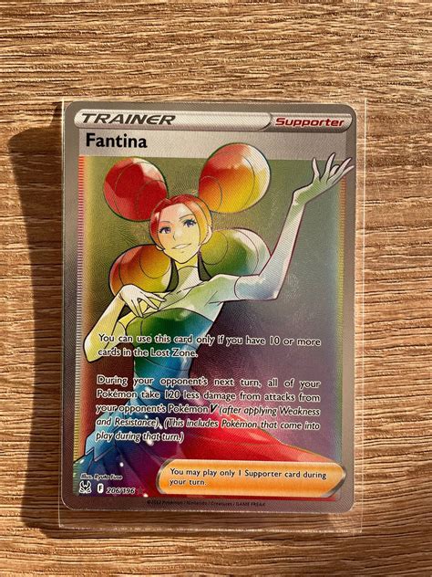 Fantina Rainbow Secret Rare Holo Lo K P P Tradera