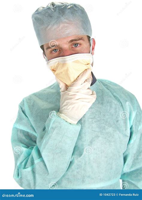 Doctor - Surgeon Wearing Mask Stock Image - Image of examination ...