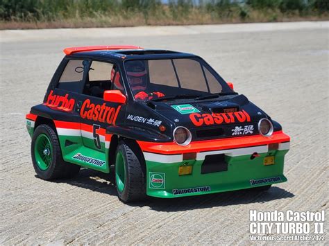 Honda City Turbo From Victorious Secret Showroom Honda Castrol