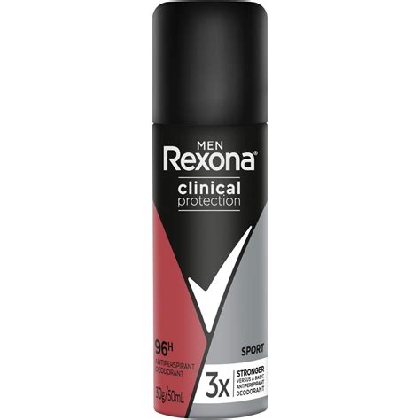 Rexona Clinical Protection Antiperspirant Aerosol Deodorant 50mL ...