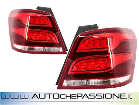 Coppia Fanali Posteriori Led MERCEDES GLK X204 2013 2015 Cod TLMBGLKF